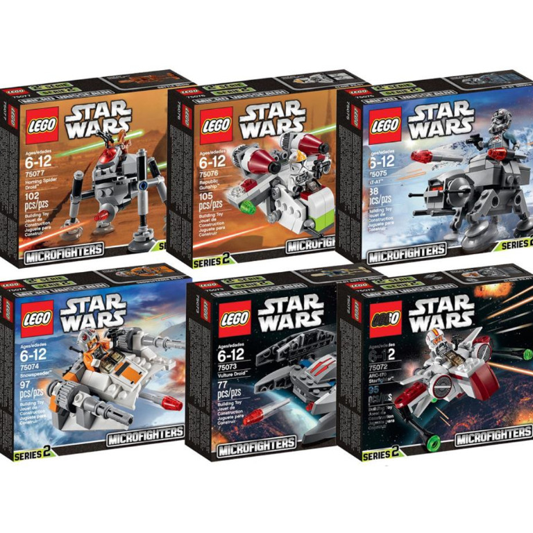 LEGO Microfighters Series 2 75072 75073 75074 75075 75076 75077 Star Wars Hobbies Toys Toys Games on Carousell