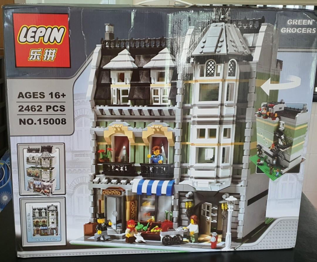 Lepin Green Grocers No. 15008 Hobbies Toys Toys Games on