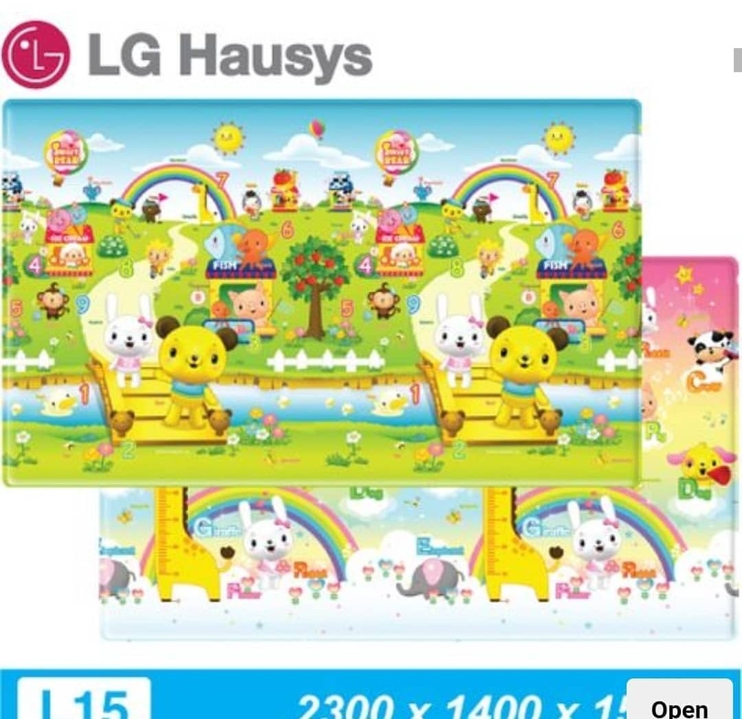 LG Hausys PVC bumper playmat ., Babies & Kids, Baby Nursery & Kids Furniture, Safety Gates