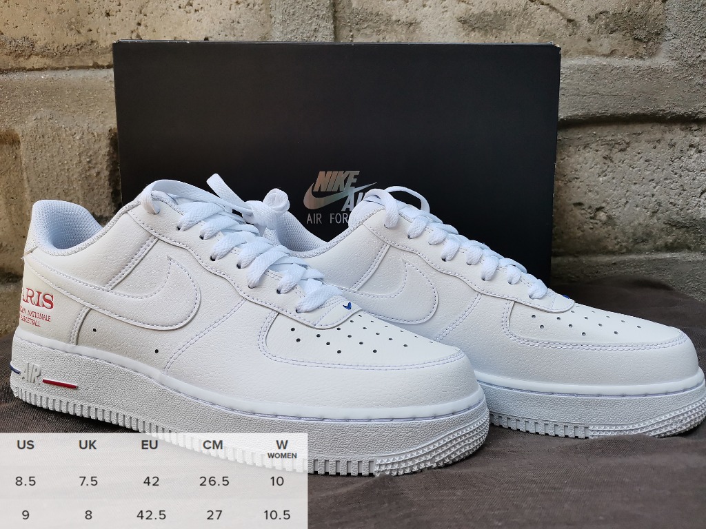 LIMITED EDITION! Nike Air Force 1 Low NBA Paris Game, Men's