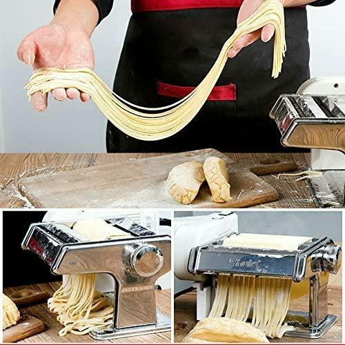 Electric pasta top roller machine