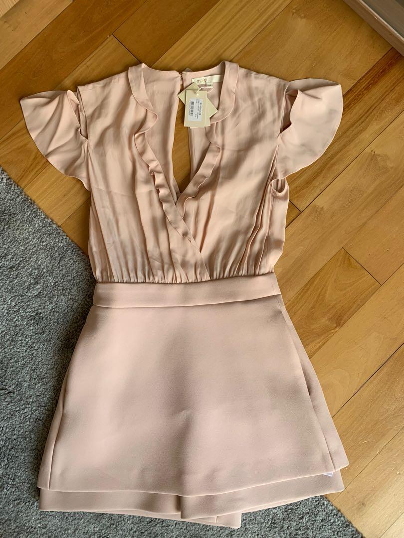 MAJE suit short pink, 女裝, 連身裙\u0026 套 