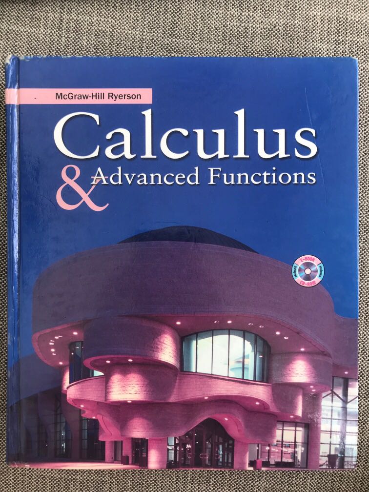 McGraw Ryerson Calculus & Advanced Functions, Computers & Tech, Office & Business Technology on McGraw Ryerson Calculus & Advanced Functions, Computers & Tech, Office & Business Technology on