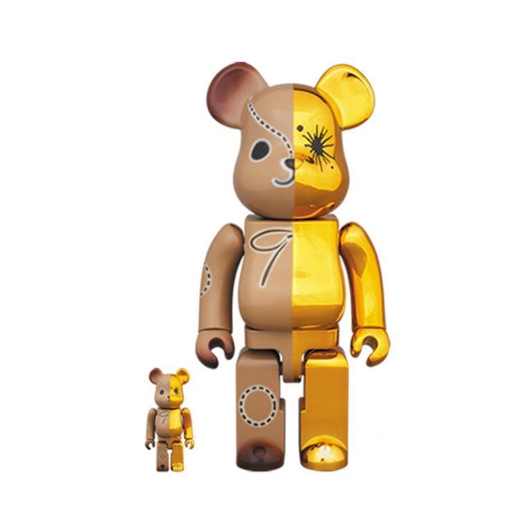 ★新春福袋2024★ Medicom Be@rbrick Bearbrick Mihara Yasuhiro 400% & 100% Gold キューブリック、ベアブリック