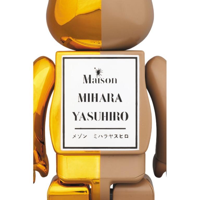 【大特価!!】 Medicom Be@rbrick Bearbrick Mihara Yasuhiro 400% & 100% Gold キューブリック、ベアブリック