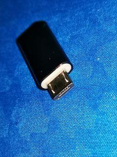 Micro usb (Male) to type c (Female) adapter