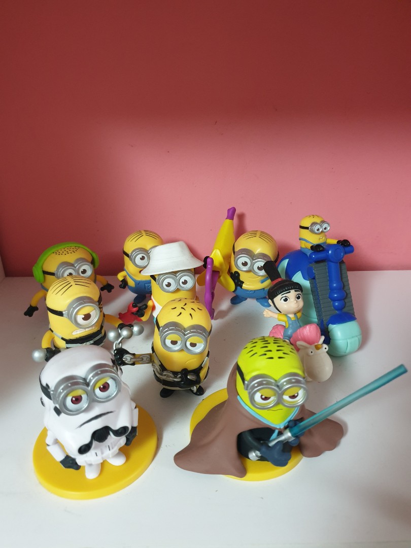 Minions Figures Toys, Hobbies & Toys, Toys & Games on Carousell