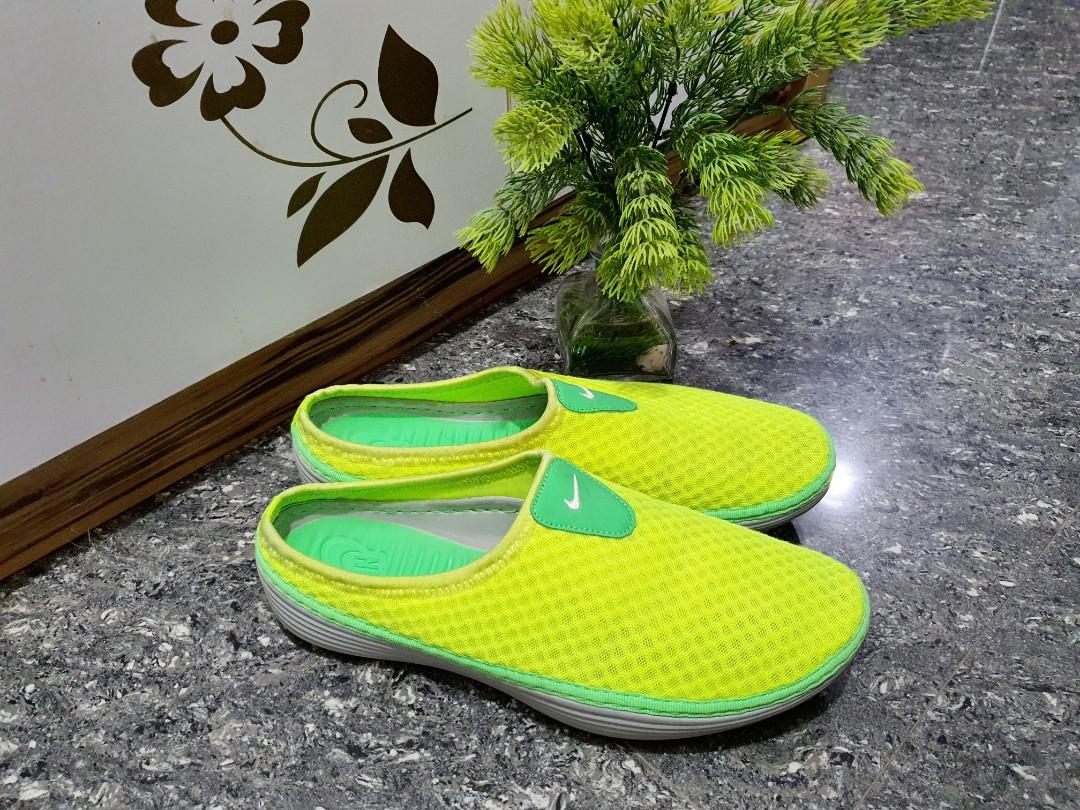 Nike Solarsoft Fashion, Footwear, Slippers & Slides on Carousell