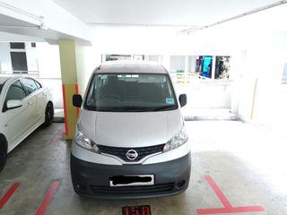 Nissan NV200 1.6A auto, petrol van. Available from 7 May onwards