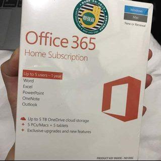 office 2019 365 and windows 10