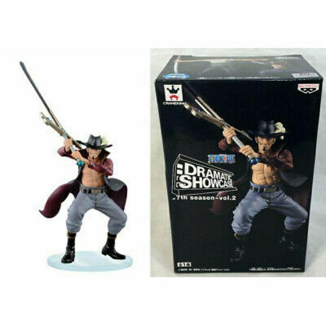 Gold Sticker Dracule Mihawk Banpresto Dramatic Showcase 7th Season Volume 2 Special Edition Figure Toys Games Action Figures Collectibles On Carousell