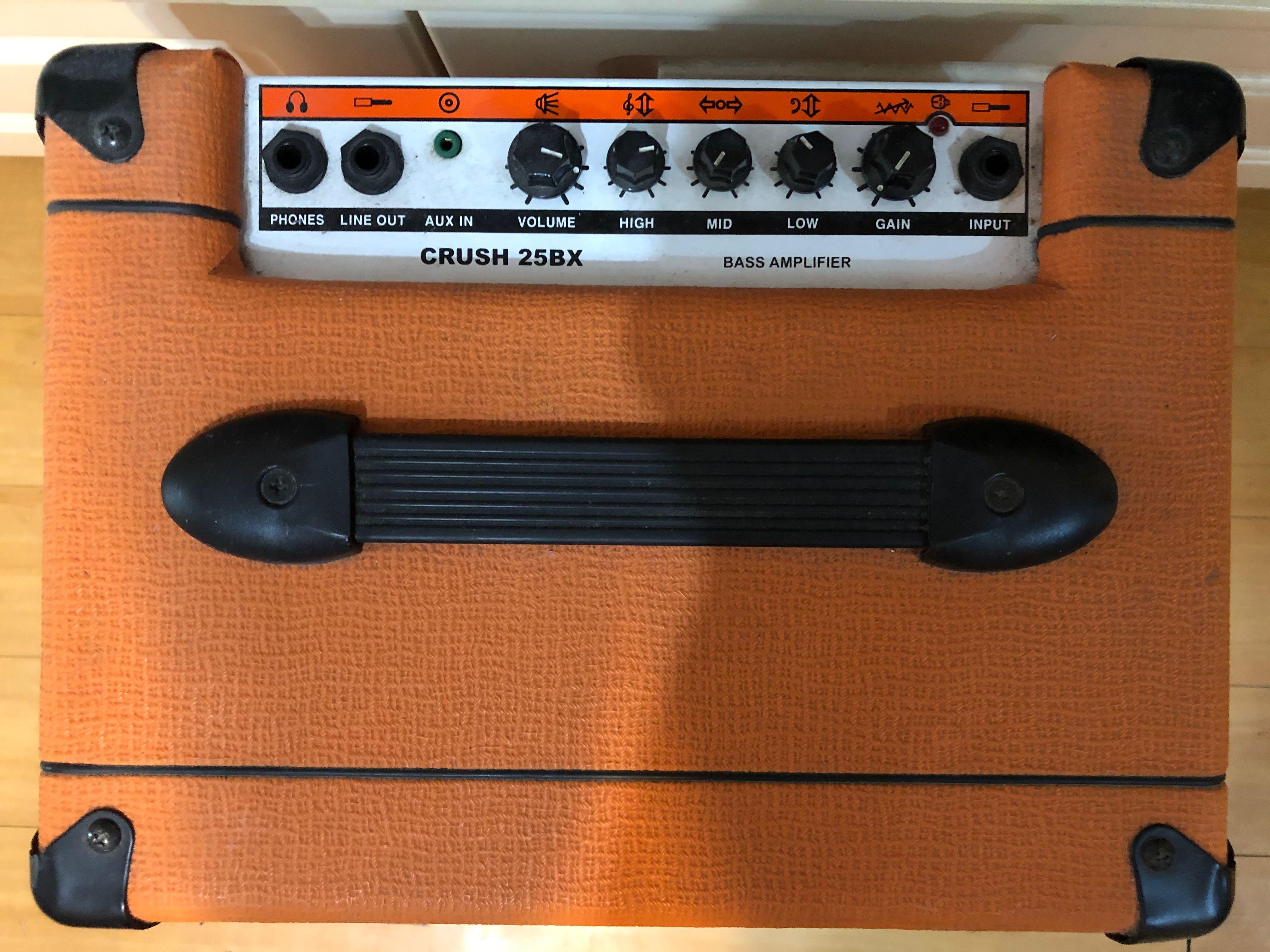 Orange Crush 25BX bass guitar amplifier bass amp guitar amp 貝斯