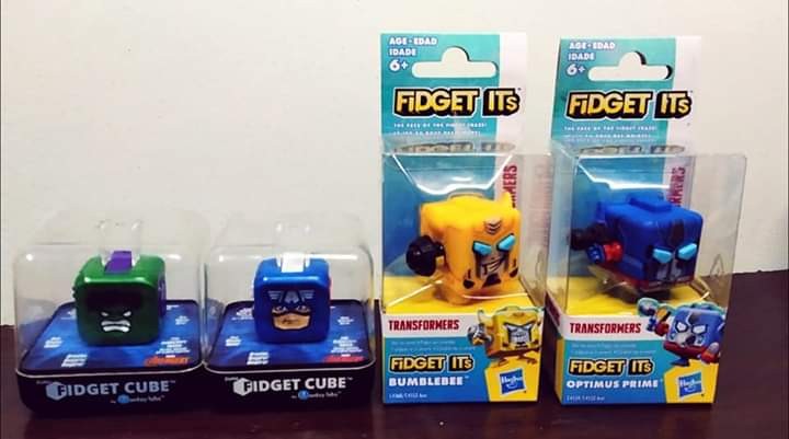 transformers fidget cube