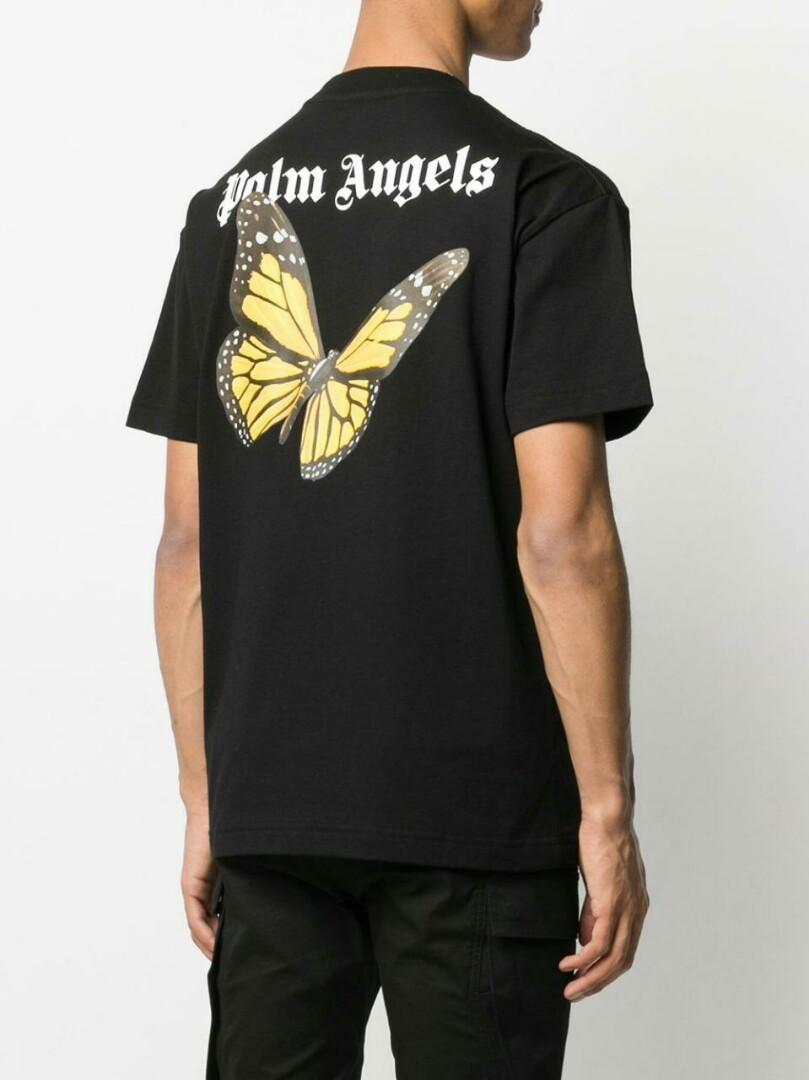 新品同様 PALM ANGELS BUTTERFLY Tシャツ Lサイズ-