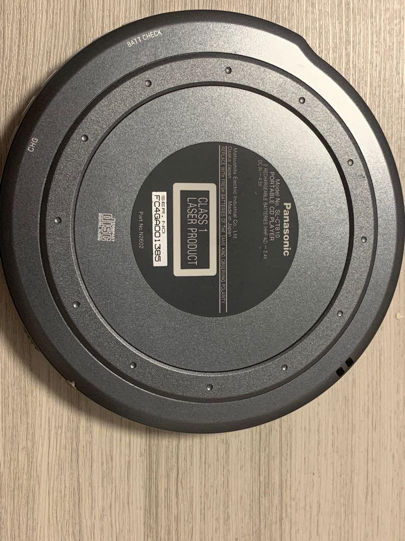 Panasonic SLCT810 Top end portable CD player. (Brand New in box) made