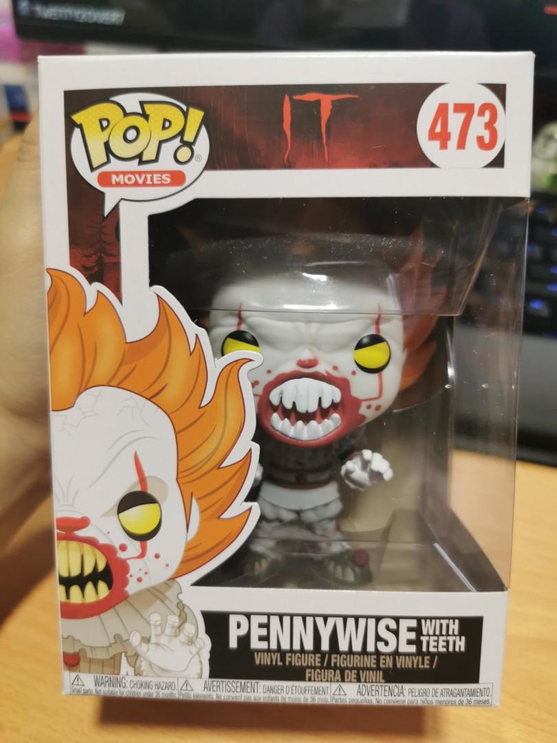 Pennywise With Teeth Funko Pop Toys Games Bricks Figurines On Carousell These amazing it pennywise fang teeth teeth come with upper and lower teeth and are made from soft flexible plastic. carousell