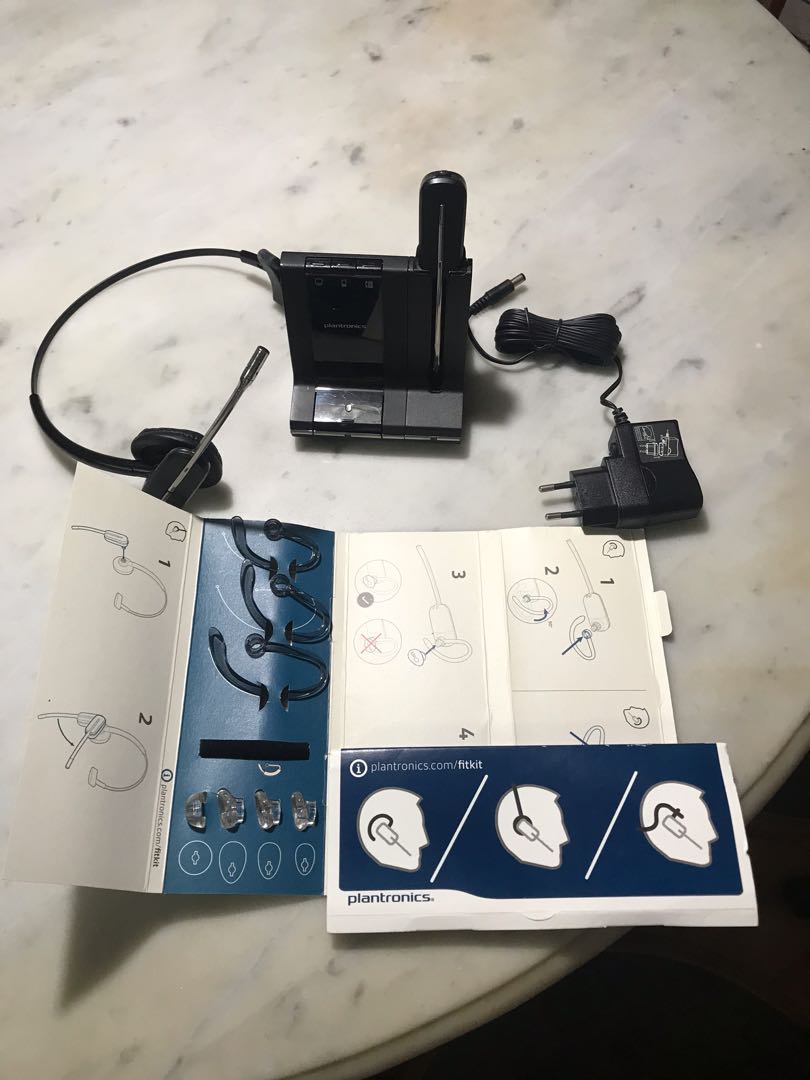 plantronics wo2a headset