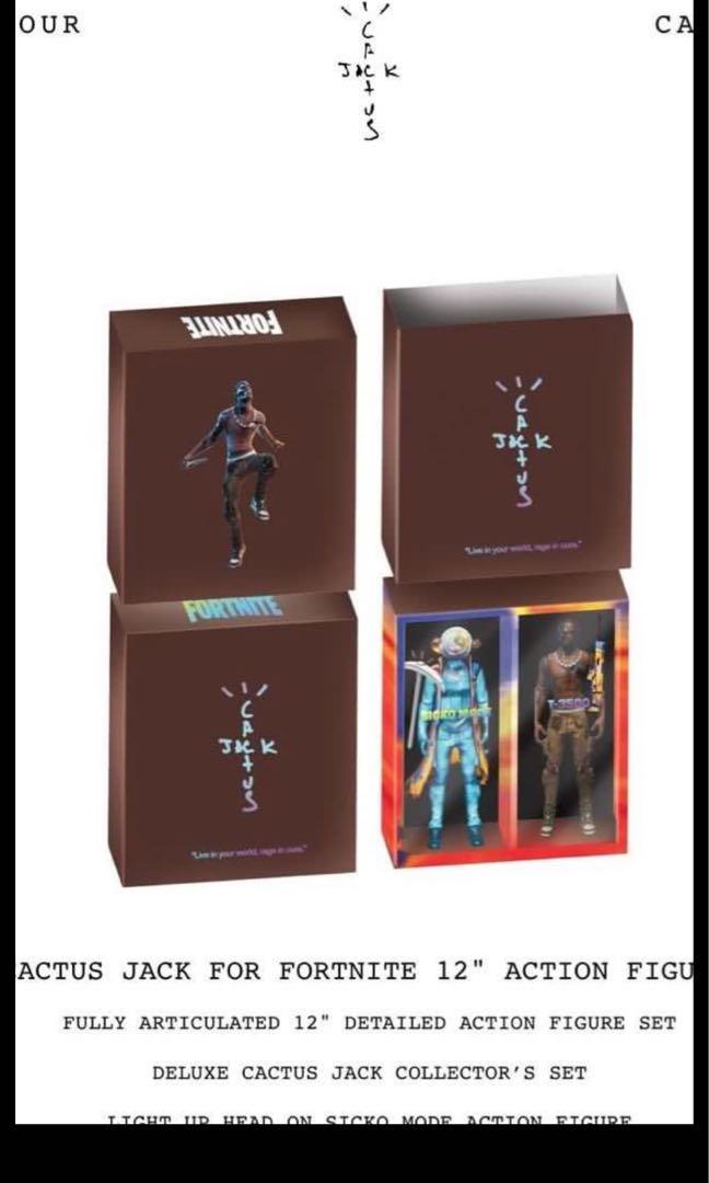 Po Travis Scott Cactus Jack Merch Figurine Nerf Gun Toys Games Bricks Figurines On Carousell