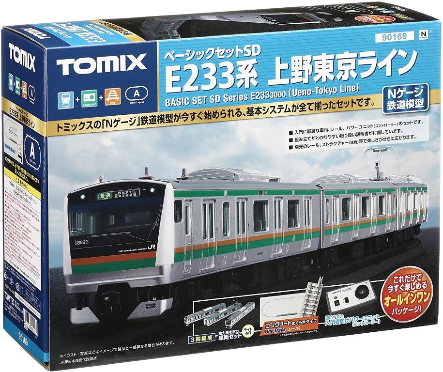 Preorder預訂 Tomix N Gauge Basic Set Sd Series E233系3000番台 Ueno Tokyo Line 上野東京線入門套裝 含軌道控制器 玩具 遊戲類 玩具 Carousell