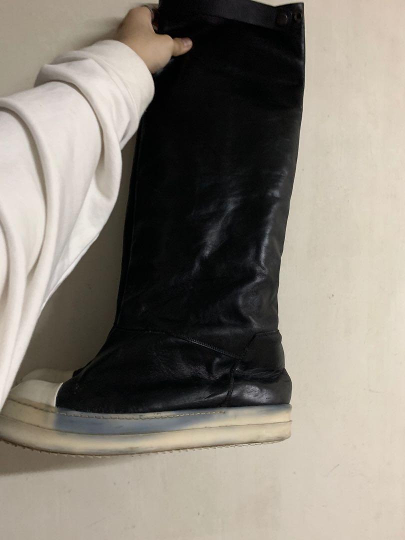 Rick owens elephant boots hotsell