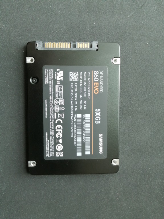 Samsung V-NAND SSD 860 EVO 500GB