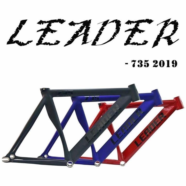 LEADER Fixed gear frameset | fixie frameset | single speed frameset ...