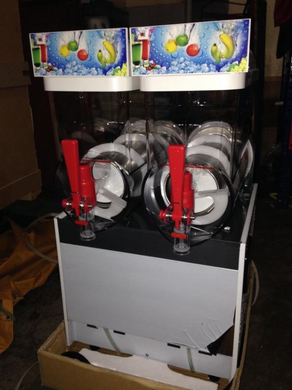Slush Machine (Bnew with Warranty) (Category: Refrigerators and Freezers) located in Manila. Submitted by bizinaboxph (Listing ID 1002818277, Image 1). Description: Brand new Slush Machines 15L /Tank Different models available. Prices starts at php 42000. Please contact us at 8562-4082, 0917-8965999 for more details. We also have Soft Ice Cream machines, juice dispensers, slush, fried ice cream, popcorn, cotton candy, takoyaki, crepe, hotdog mach
