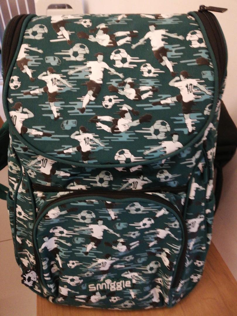 Smiggle Soccer Backpack, Babies & Kids, Going Out, Diaper Bags