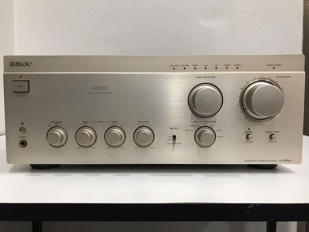 Sony TA-FA5ES High End Integrated Stereo Amplifier, Audio
