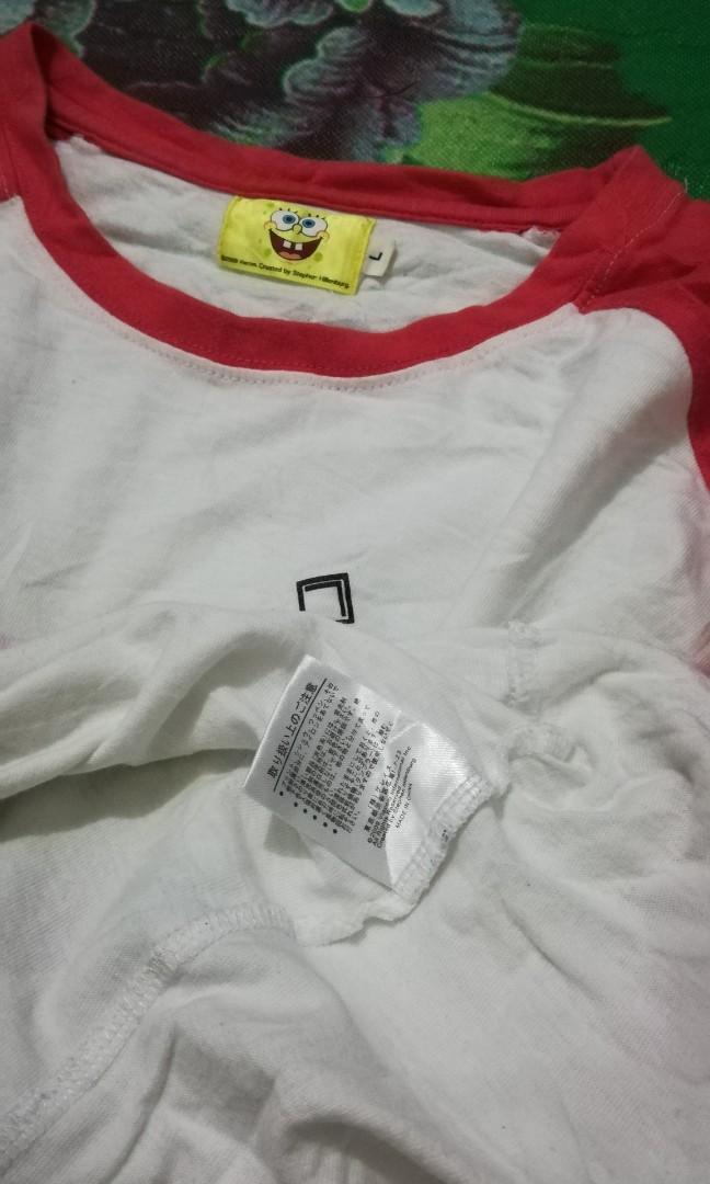 Spongebob (Category: Tshirts & Polo Shirts) located in Melaka Tengah. Submitted by syonwar (Listing ID 1002855064, Image 3). Description: Saiz L Pit 18.5" Lenght 24" 100%cttn Double sticth Made in china.