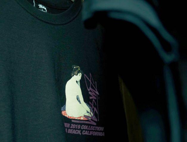 Stussy Geisha Tee - Black, Men's 