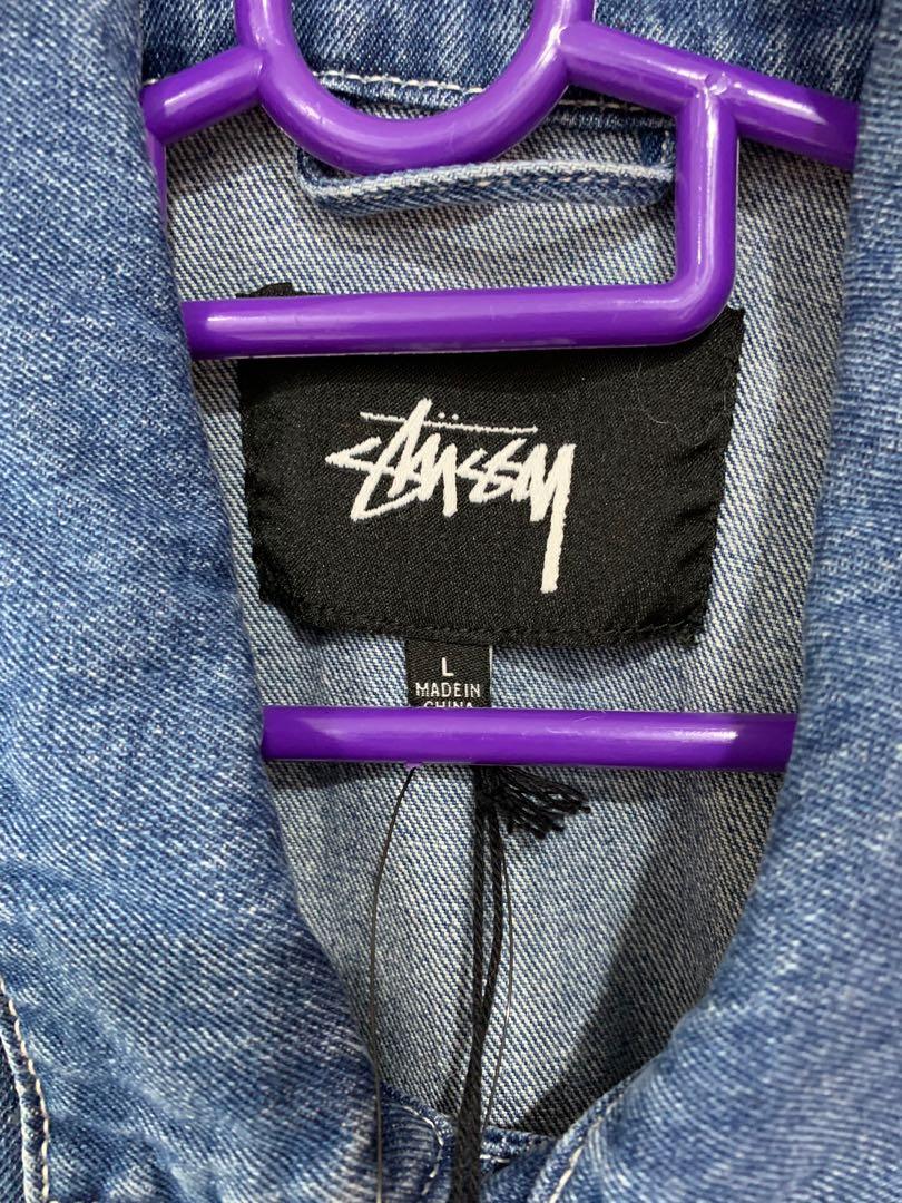 Stussy General Pants ExclusiveDenim Jacket Men s Fashion Coats