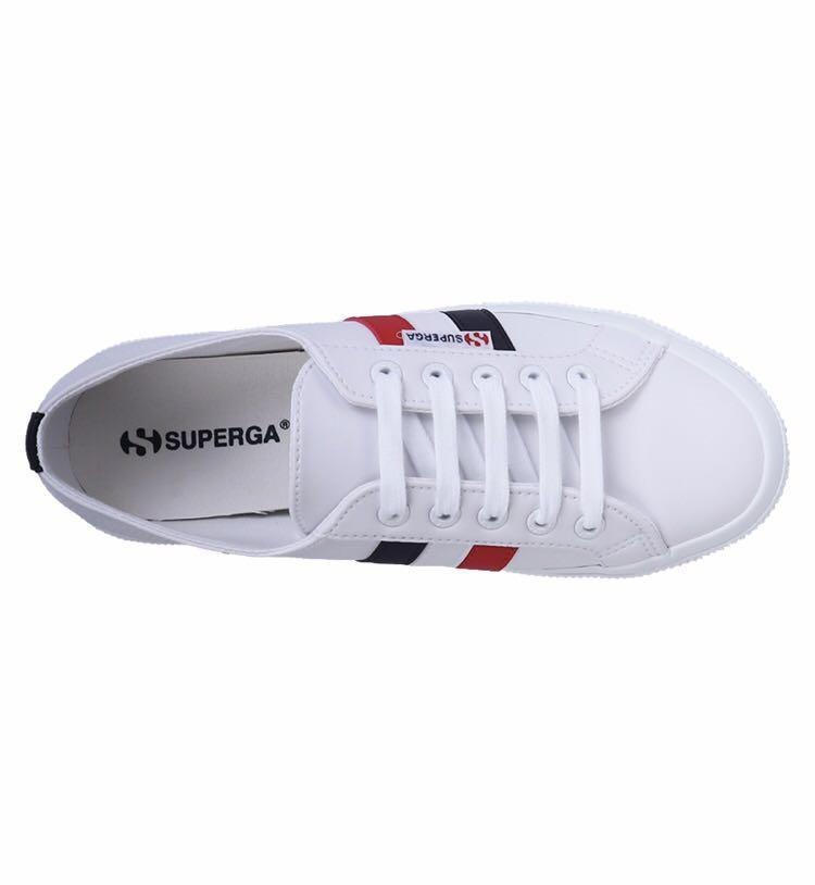 Superga 2750 flag - blue/red hot sale