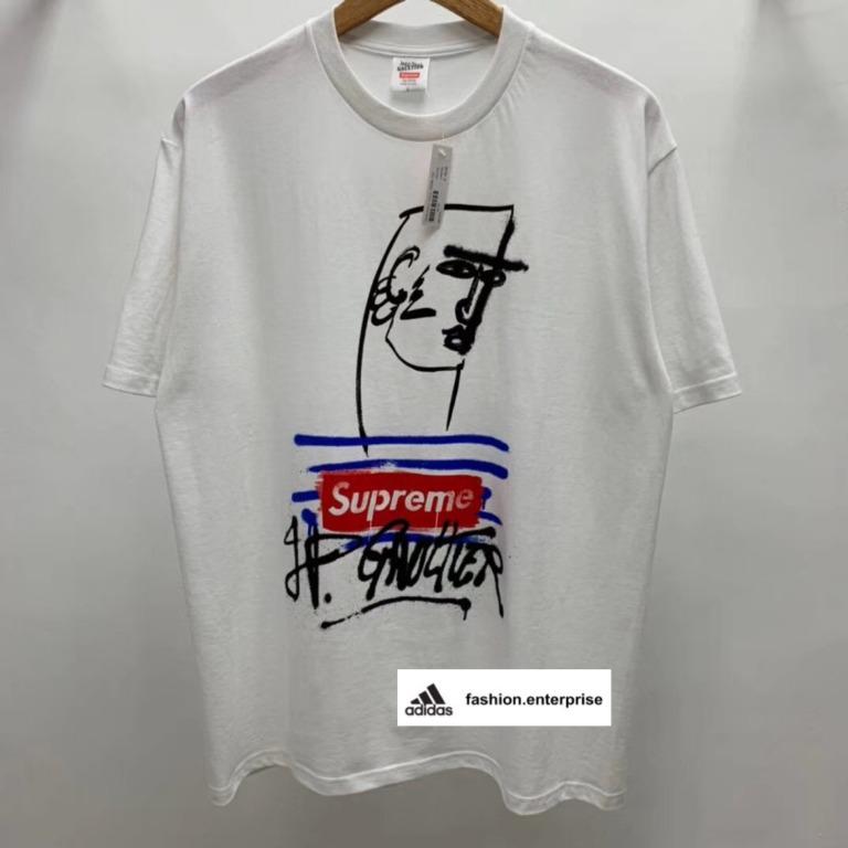 Supreme Jean Paul Gaultier Tee, Men's Fashion, Tops & Sets