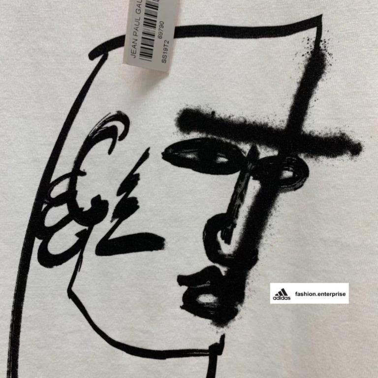 Supreme jean paul gaultier tee black hotsell