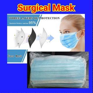 Surgical Face Mask 3 Ply