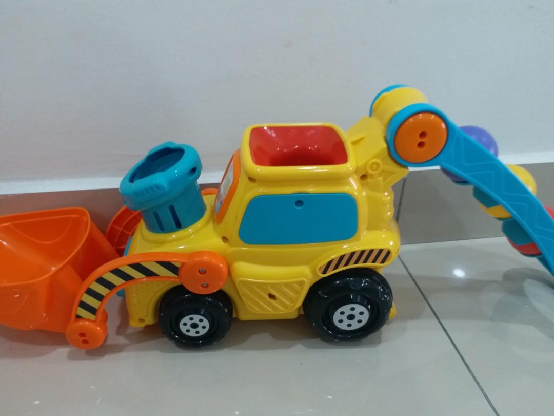 vtech pop a balls bulldozer