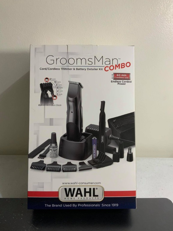 wahl groomsman combo