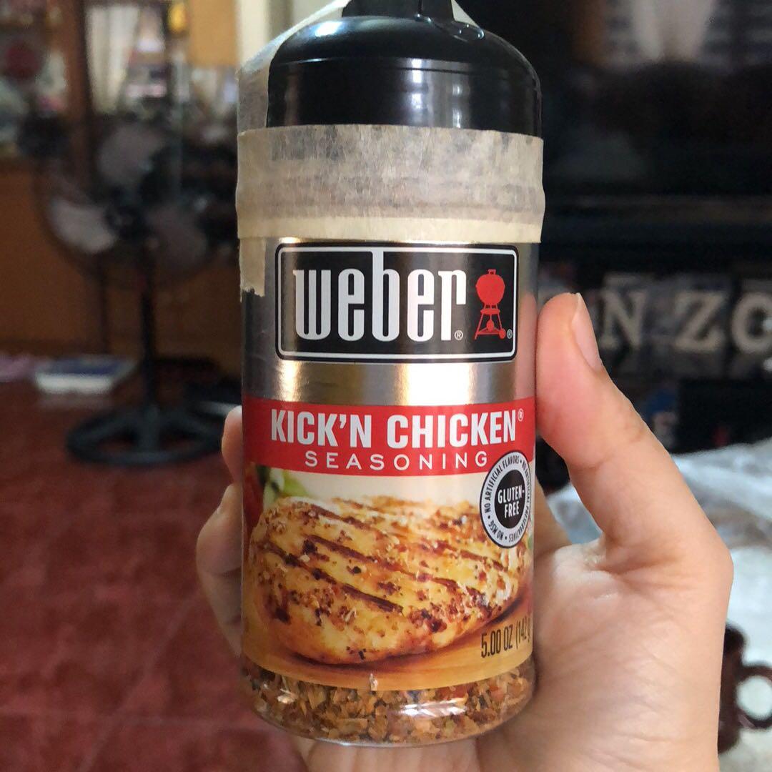 weber's kickin chicken seasoning