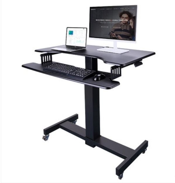 Instock WFH Adjustable Standing Computer table, Furniture, Tables ...