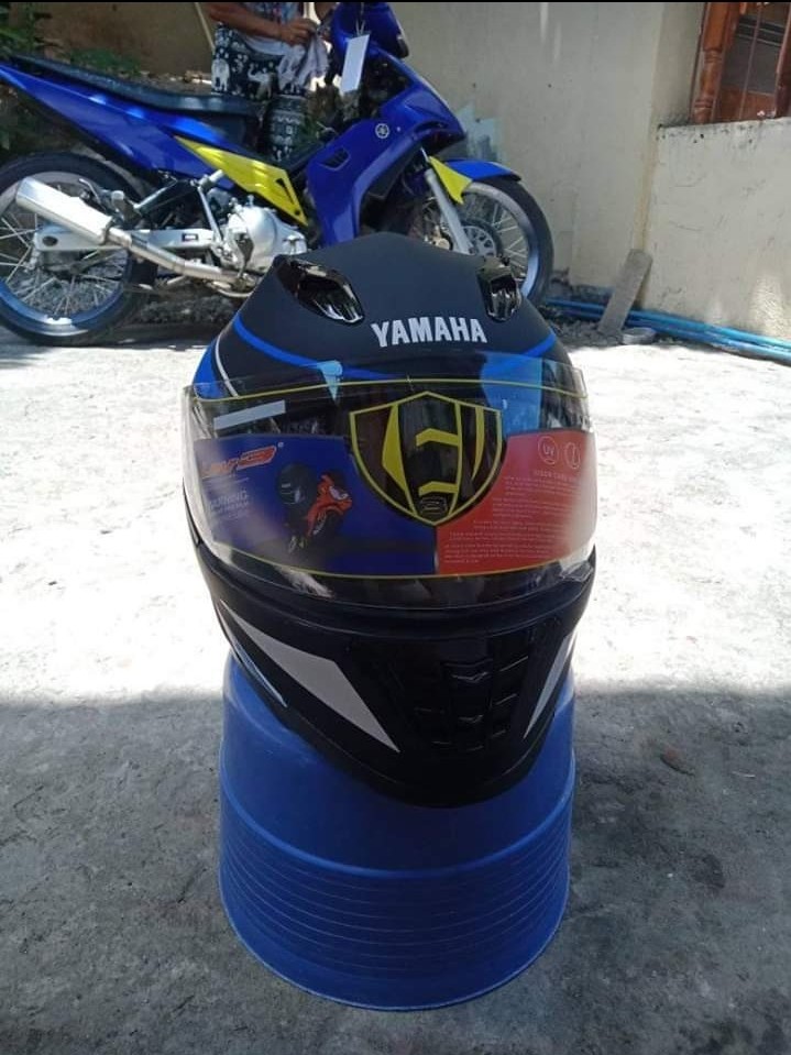 Yamaha Yzone Lev 3 Full Face Dual Visor Helmet