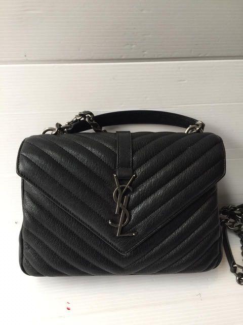 Ysl monogram college bag cheap