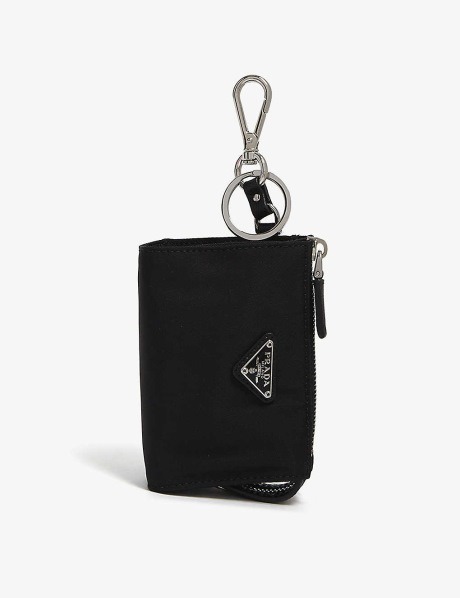Prada keychain coin purse deals