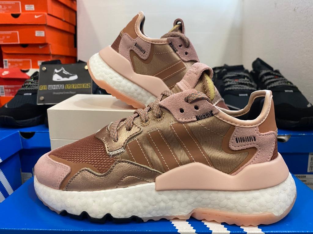 Adidas nite jogger store rose
