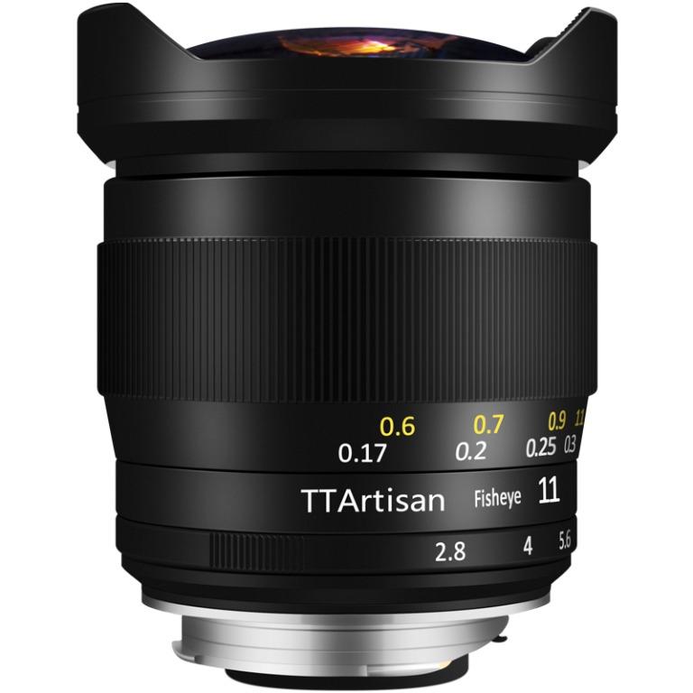 全新銘匠11mm F2.8 全片幅魚眼TTartisan 11 2.8, 攝影器材, 鏡頭