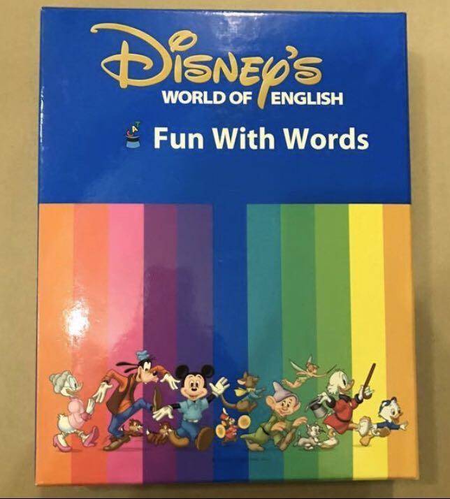 語学・辞書・学習参考書 Disney's World of English Fun With Words 迪士尼Disney's World of English ~ Fun With World, 興趣及遊戲