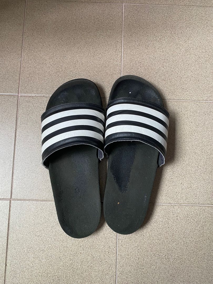 adidas cloudfoam velcro slides