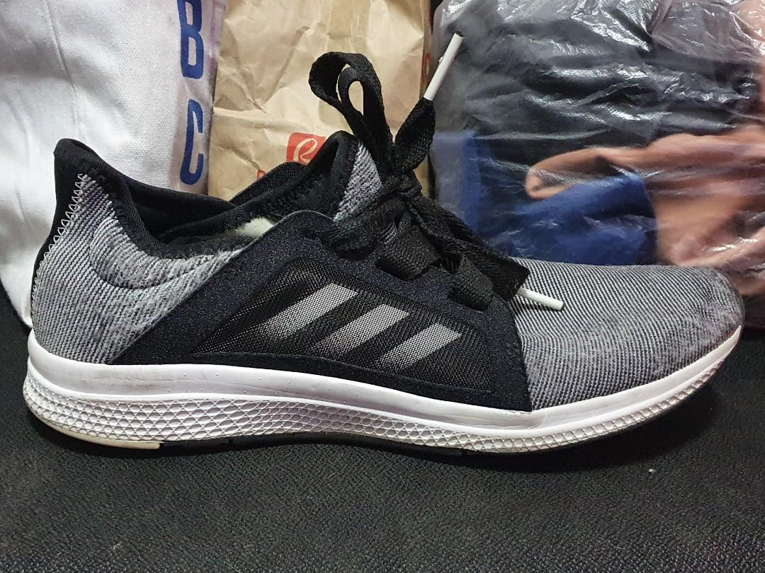 Adidas Bounce Edge Lux Gray and Black, Women's Fashion, Footwear