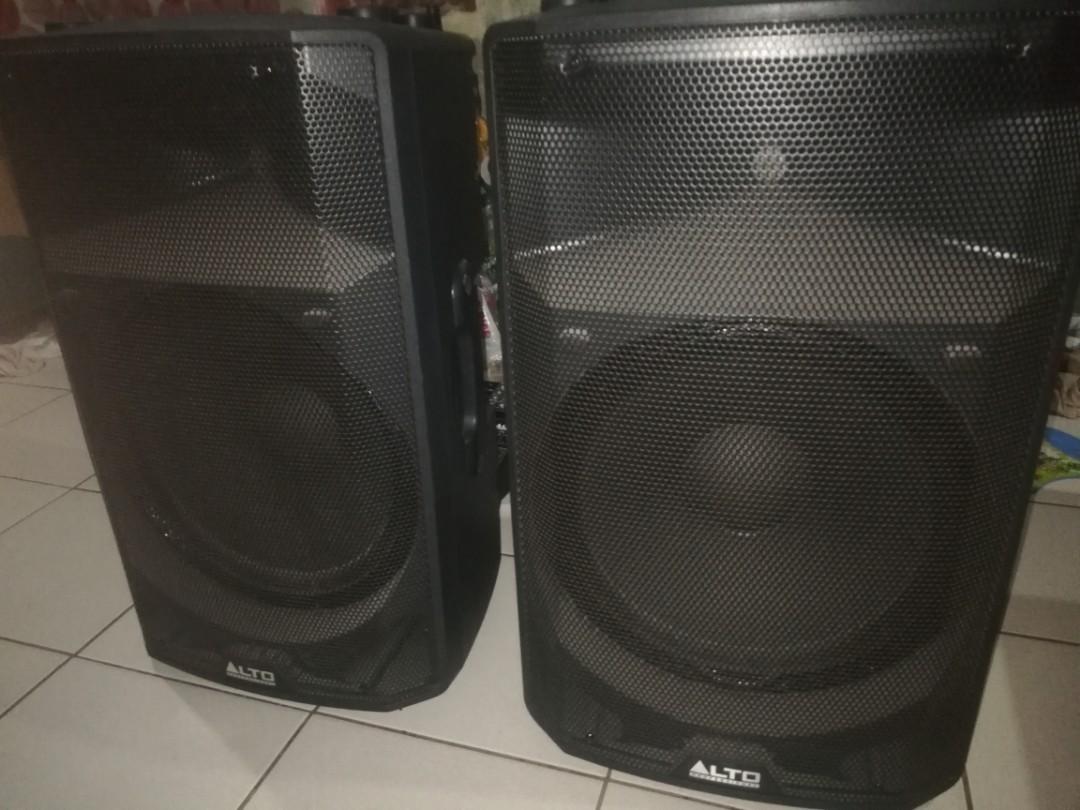 alto powered speakers price