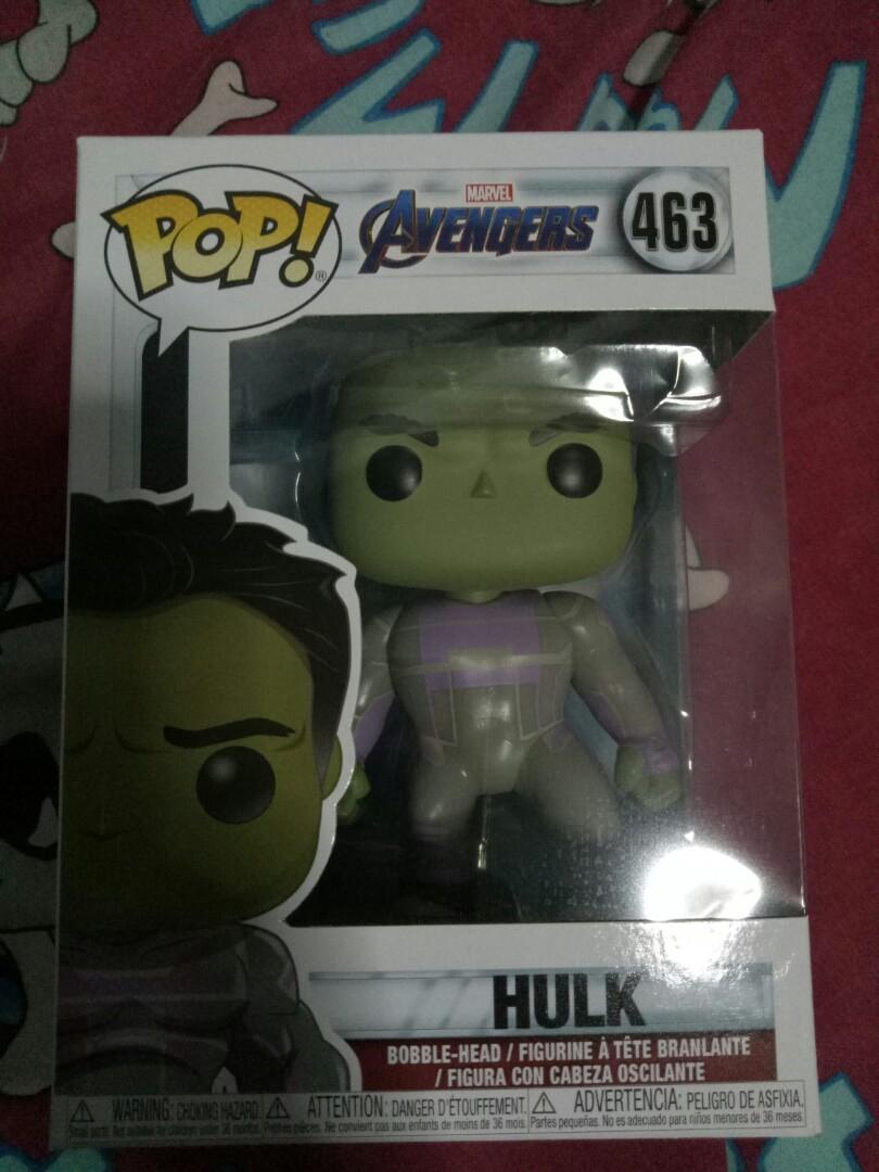Avengers Endgame Hulk Funko Pop Toys Games Bricks Figurines On Carousell